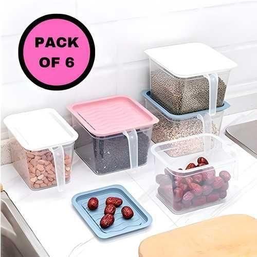 ✨ Unbreakable Kitchen Storage Basket (Pack of 6)